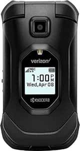 Kyocera DuraXV Extreme E4810 Verizon Rugged LTE Flip Basic Cell Phone Camera GPS Black- (Renewed)