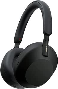 Sony WH-1000XM5/B Wireless Industry Leading Noise Canceling Bluetooth Headphones (Renewed)