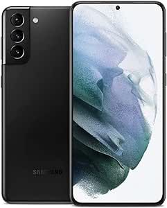 SAMSUNG Galaxy S21+ Plus G996U 5G | Fully Unlocked Android Cell Phone | US Version Smartphone | Pro-Grade Camera, 8K Video, 64MP High Res | 128GB - Phantom Black - (Renewed)