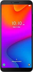 TCL ION V |2023| Cell Phone with 6.0" HD+ Display, 3+32GB Unlocked Phone, 3000mAh Battery, Android 13 Smartphone, Single SIM, US Version, Space Black