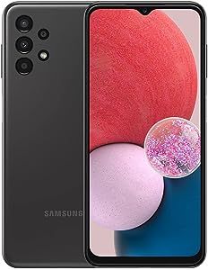 SAMSUNG Galaxy A13 LTE, Factory Unlocked Smartphone, Android Cell Phone, Water Resistant, 50MP Camera, US Version, 32GB, Black (Renewed)