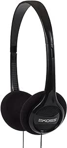 Koss KPH7 Lightweight Portable Headphone, Black