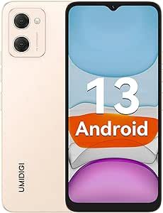 UMIDIGI G2 3/32GB Unlocked Cell Phone,Android 13 Dual sim Smartphone,6.52-inch Large Screen Android Phone,5150mAh Massive Battery Mobile Phone 256GB Expand Storage-Dawn Gold…