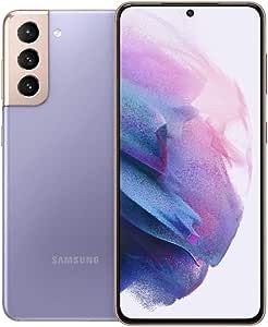 Samsung Galaxy S21 5G, US Version, 128GB, Purple - Unlocked (Renewed)