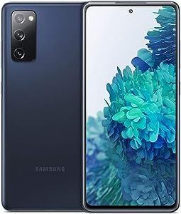 Samsung Galaxy S20 FE 5G (128GB, 6GB) 6.5" AMOLED, Snapdragon 865, IP68 Water Resistant, 5G Volte Fully Unlocked (T-Mobile, Verizon, Sprint, AT&T) G781U (Cloud Navy)(Renewed)