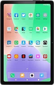ALLDOCUBE Android 12 Tablet 10.4 Inch Octa Core 2K Resolution FHD Tablets 64GB Storage 5G WiFi Bluetooth 5.0 GPS 5MP+8MP Camera iPlay50