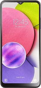 Simple Mobile Samsung Galaxy A03s, 32GB, Black - Prepaid Smartphone (Locked)