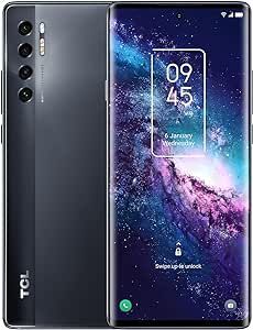 TCL 20 Pro 5G Unlocked Smartphone with 6.67 inch AMOLED FHD+ Display, 48MP OIS Quad Camera, 6GB+256GB, 4500mAh Battery, US 5G Verizon Cellphone, Moondust Gray, Does not Support Sprint/AT&T 5G